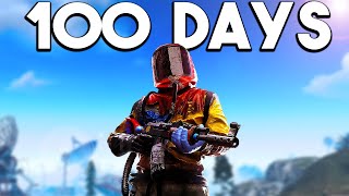 I played Rust SOLO for 100 days This is what happened [upl. by Winchell989]