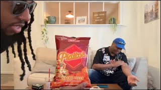 Piattos Potato Crisps Nacho Pizza Taste Test Review [upl. by Cassiani]