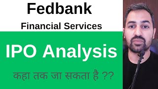 Fedbank Financial Services limited IPO  fedfina IPO  GMP  Latest News  Canarys Automations [upl. by Consolata]