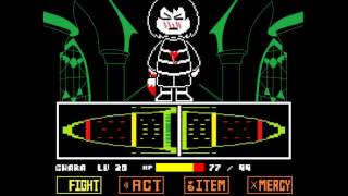 Unitale Frisk戦undertale fangame [upl. by Rubbico]