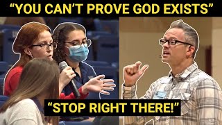 Atheist Students Challenge Christian About God Insightful Response [upl. by Amoakuh225]