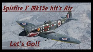 😍Spitfire F Mk15e🫠 My Suffering In Planes⚡War Thunder Air RB [upl. by Sibella]