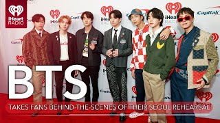 BTS Takes Fans Behind The Scenes Of Their Seoul Concert Rehearsal  Fast Facts [upl. by Aceber]