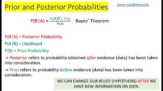 Prior and Posterior Probabilities in Bayesian Networks [upl. by Hgieleak]