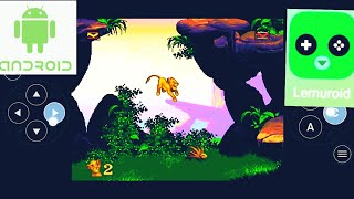 the lion king game on android  sega genesis  sega genesis  sega genesis emulator  Lemuroid [upl. by Snoddy]