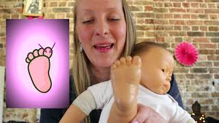 Infant Massage Pt 1  Bond with Your Baby and Relieve Constipation Newborn and up [upl. by West]