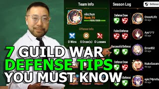 Epic Seven Guild War Defense for Dummies [upl. by Dotson]