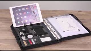 A4 Wireless Charging Padfolio ENG VO [upl. by Osmo]