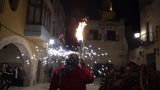 Presentació de la Passió 2024 i encesa de la foguera de Sant Sebastià [upl. by Zeculon]