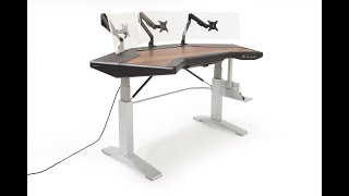 The BEST SitStand Desk  ARGOSY HaloGE Features [upl. by Crystie229]