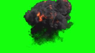 Fire Explosion l Blast Effect Green Screen l HD [upl. by Gardia]