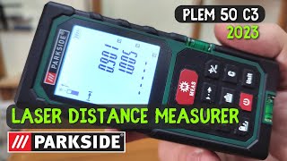 PARKSIDE Laser Distance Measurer PLEM 50 C3  2023 model [upl. by Tibbitts]