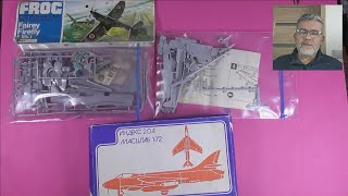 Fairey Firefly Percival Proctor Hawker Hunter  172 FrogexFrog SSSR  Retro Unboxing [upl. by Det16]