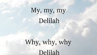 Delilah by Tom Jones Song with Lyrics [upl. by Irtimed620]