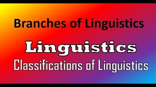 Branches of LinguisticsMicro amp Macro LinguisticsInternal amp External BranchesUrdu Hindi [upl. by Candie427]