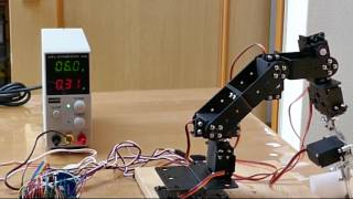 6 DOF Robot arm [upl. by Mansoor]