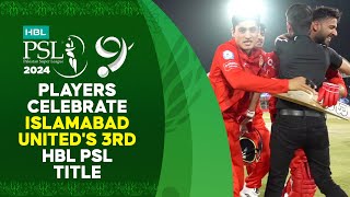 Islamabad United’s Winning Moments [upl. by Parrisch650]