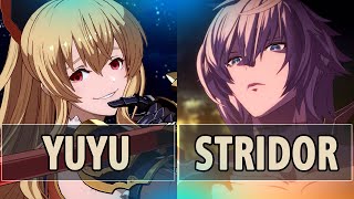 GBVSR🔥YuYu Vira Vs STridor Lucilius🔥 High Level Gameplay [upl. by Grant]