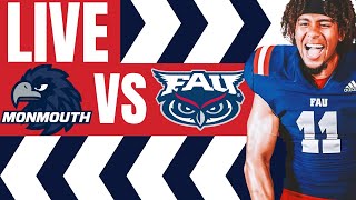 FAU vs MONMOUTH GAMECAST STREAM AND LIVE REACTIONS [upl. by Nemad]