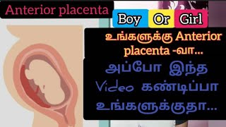 Anterior placenta boy or girl in tamil [upl. by Ehman520]