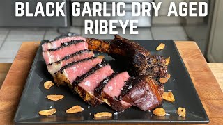 Black Garlic Dry Aged Ribeye [upl. by Angeline]