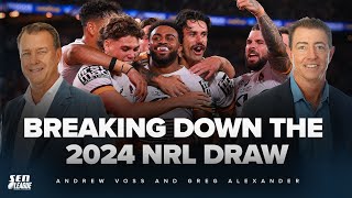 Who are the winners and losers from the 2024 NRL fixture release  SEN BREAKFAST [upl. by Eidde485]