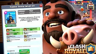 EL MEJOR MAZO con MONTA amp TESLA AL MÁXIMO  Clash Royale  Rubinho vlc [upl. by Byrn]