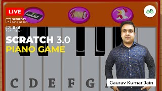 Piano Game in Scratch 30 [upl. by Narahs260]