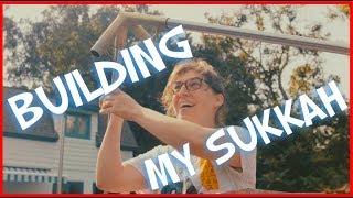 Building My Sukkah  Mayim Bialik [upl. by Tillio]