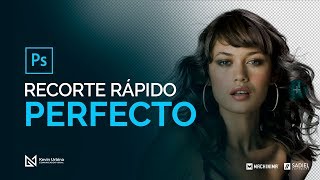 Recorte de imagen perfecto y rápido en Photoshop todas las versiones 2016 [upl. by Godric632]