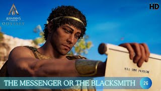 The Blacksmith or The Messenger one has to die  Adonis mission  AC Odyssey The fate of Atlantis [upl. by Ainnat420]