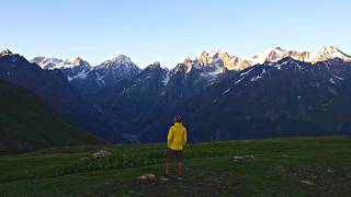 Scenic Hiking in the Caucasus Mountains [upl. by Dorree]