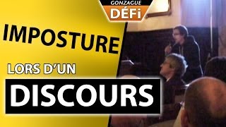 Prendre la place du Directeur pendant un discours [upl. by Ati]