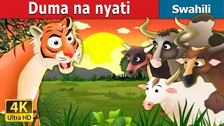 Duma na nyati  Tiger and Buffaloes in Swahili  Swahili Fairy Tales [upl. by Keane]