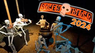 Boney Island Halloween Exhibit Transforms Los Angeles [upl. by Anirahtak12]