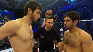 ZABIT Magomedsharipov SMASHES Artak Nazaryan TKO MMA fight HD [upl. by Venn339]