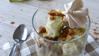 Recette de sorbet minute à la rhubarbe sans sorbetière [upl. by Yrrot42]