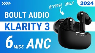 Boult Klarity 3 Earbuds Review ⚡ Best TWS Earbuds Under 2000 🔥 Headphone View [upl. by Ramin871]