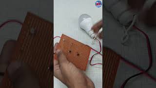 How To Make Simple Automatic Night Lamp With BC547 Transistor LED Night Light LDR Project  DIY [upl. by Aronoel]