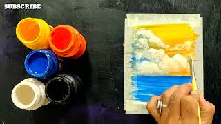 Easy Poster Colour Painting for Beginners Step by Step Drawing Tutorial [upl. by Ignacia466]