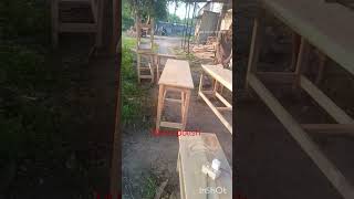 Wooden benches school bench school tableshortsfeed [upl. by Nanek145]