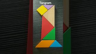 tangrampuzzle create a many shapes with tangram tangram is used for visually impaired students [upl. by Bissell]