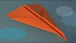 Como fazer um avião de papel origami [upl. by Meredi]