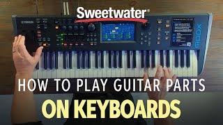 How to Play Guitar Parts on Keyboards — Daniel Fisher [upl. by Ahsila980]