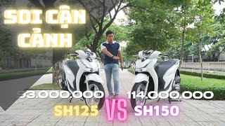 SO SÁNH SH125CC VÀ 150CC 2021  Bỏ 5 phút chọn được xe ưng ý  QUANG MOTOR [upl. by Seow656]