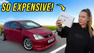 I BOUGHT JDM UPGRADES FOR MY TYPE R [upl. by Akinal363]