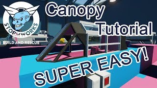 Stormworks EASY Plane Canopy Tutorial with Microprocessor [upl. by Pulchia]