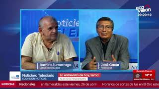 Noticiero Telediario primera emision 25042024 [upl. by Nerhe]