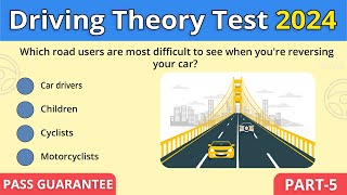 Pass Theory Test in one day Driving Theory Test UK 2024 [upl. by Htiekel]