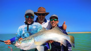 Big Barramundi Biting All Day  Remote Fishing Weipa [upl. by Bathulda222]